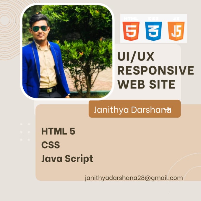 create ui ux resposive web sites