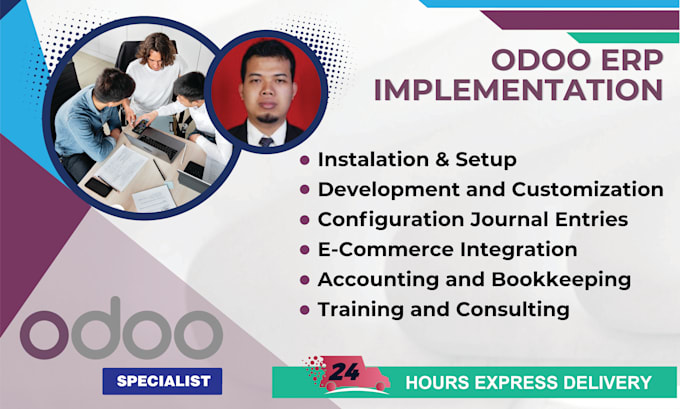 setup odoo v10 to v17 on vps and customize