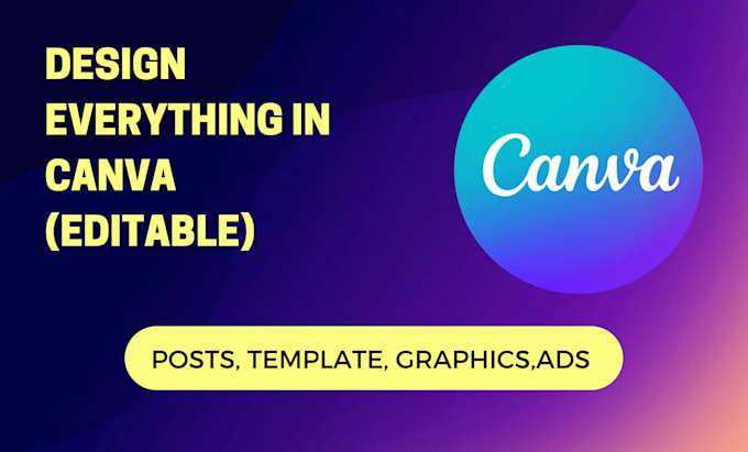 Design editable canva templates by Aatteka Fiverr