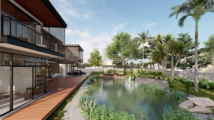 create realistic artificial pools and lakes