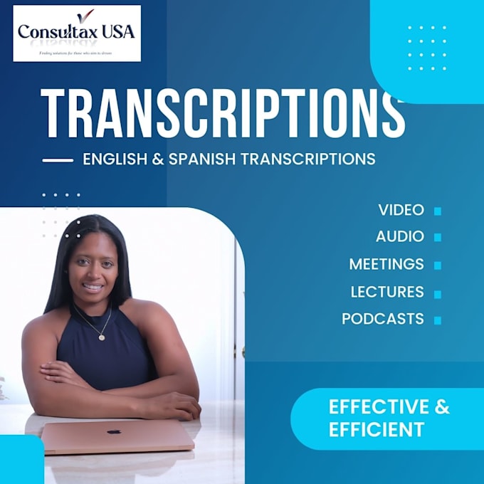complete video and audio transcription