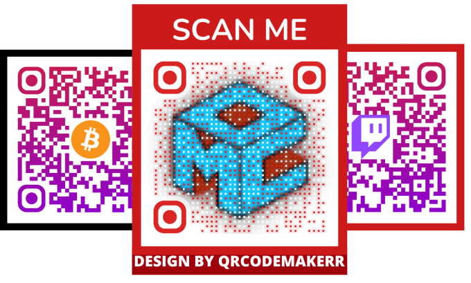 design a custom dynamic qr code with logo for your business