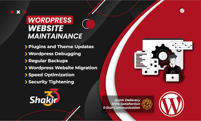 do monthly wordpress maintenance and support