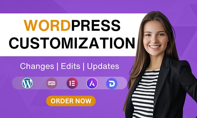 revamp, redesign, fix or customize wordpress and woocommerce website