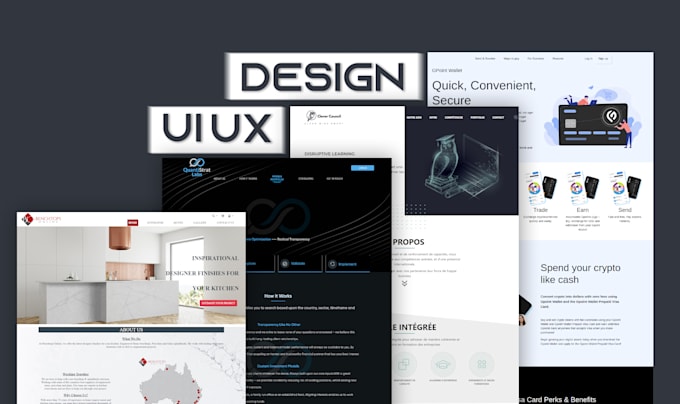 do website UI UX design or mobile app UI UX design