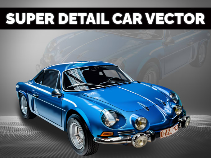 detailed car vector illustration design from your image