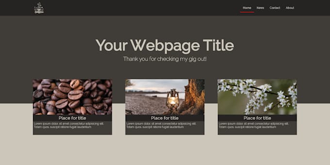 Make you website using html and css by Jerabb | Fiverr
