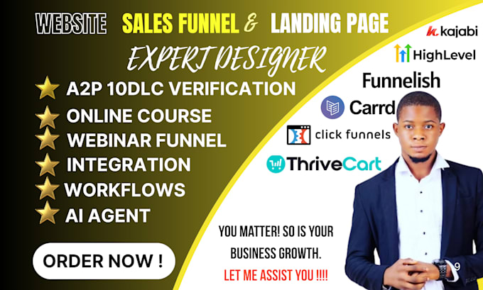 ghl,go high level,gohighlevel crm expert,sales funnel,website,landing page,va,ai