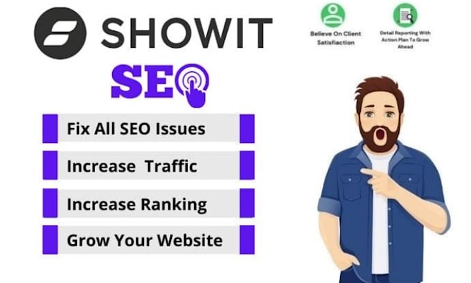 be your showit SEO expert for increase google ranking