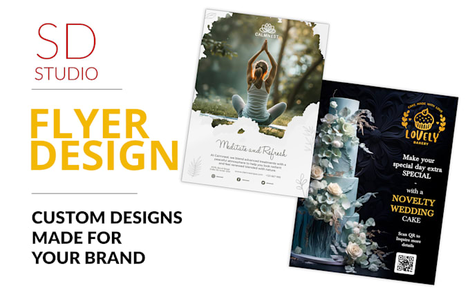 design a professional promotional flyer for your business