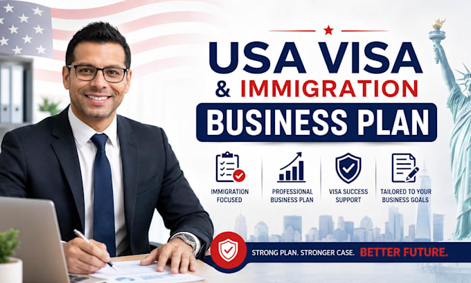 draft a USA visa or immigration business plan