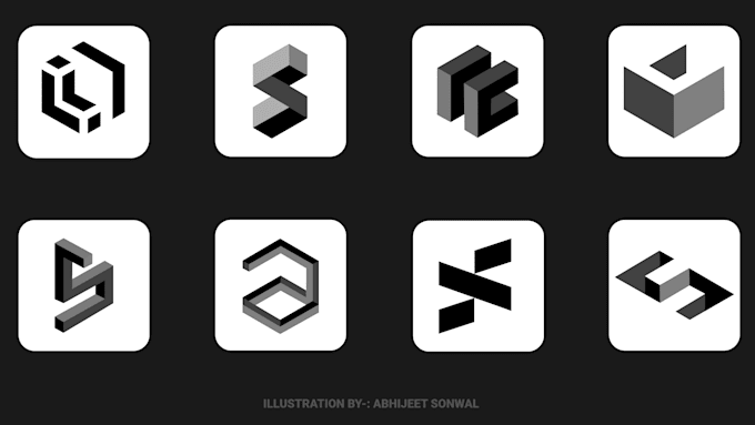make an isometric logo