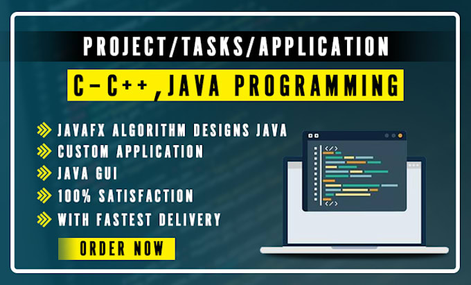 Do c cpp and java programming projects by Inzamam21 | Fiverr