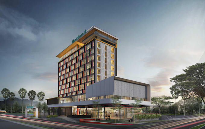 do 3d exterior rendering