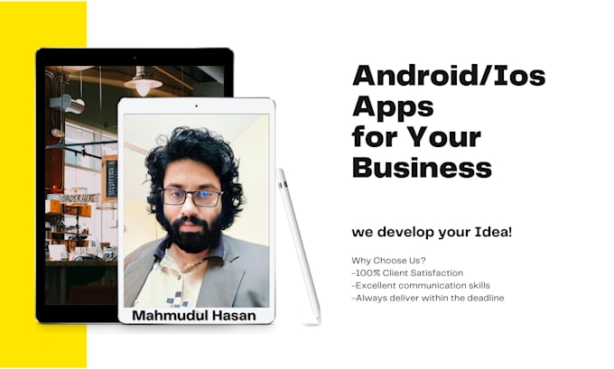 develop a full stack flutter mobile app for ios and android with backend