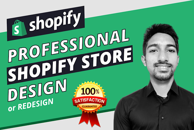 design or redesign shopify website, shopify store design