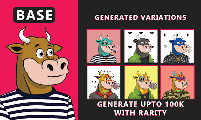 design nft character and generate collection