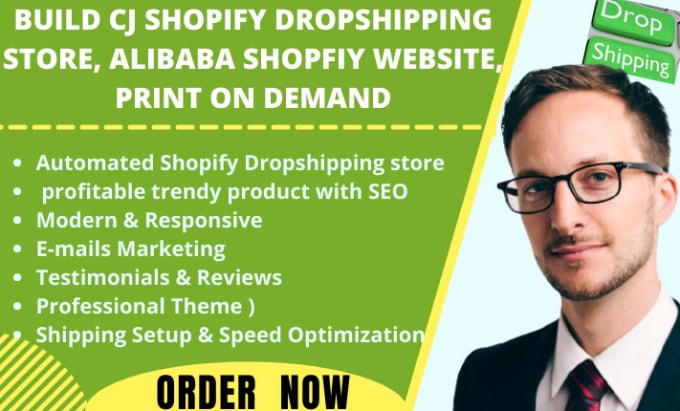 Build shopify aliexpress dropshipping store print on demand as shopify  developer by Harry_edward1 | Fiverr