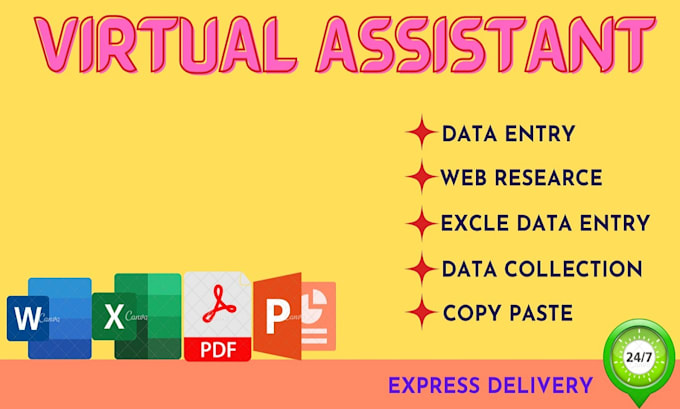 be best virtual assistant for data entry and web research