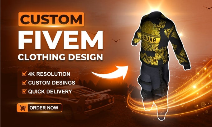 Design Custom Fivem Clothing By Rud1cal Fiverr