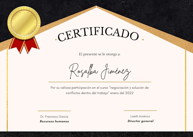 Certificates ready to award to your students or employees by