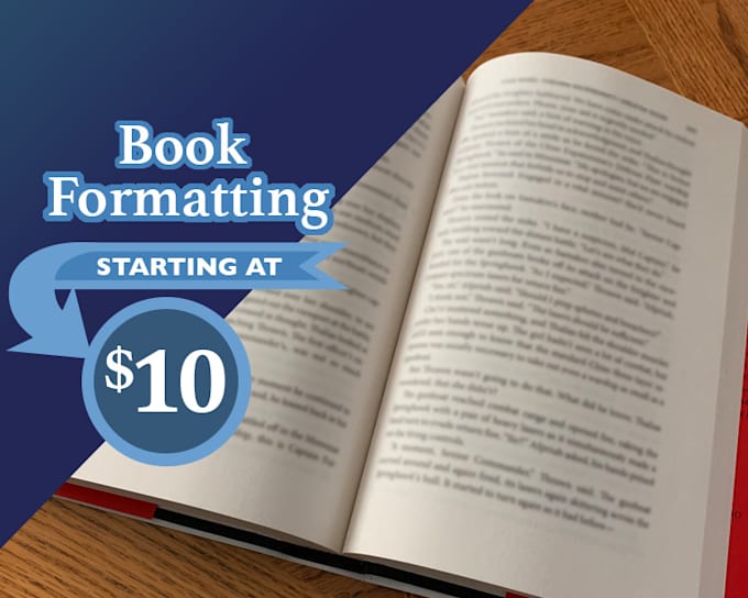 format your book for publishing