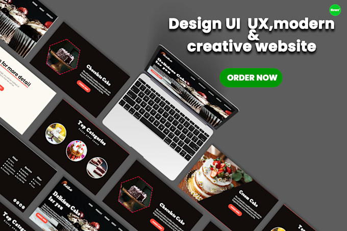 Do ui ux design modern and creative website for you by Creative_masom ...