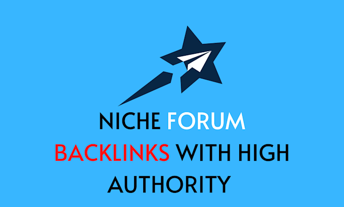 do manual placement high dr da niche forum backlinks