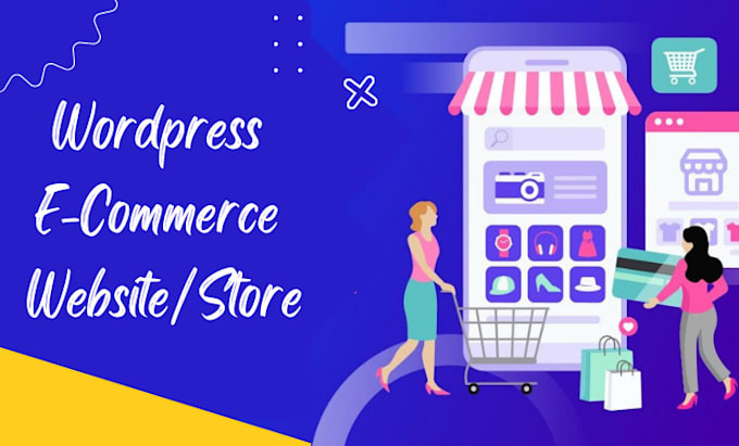 develop and design modern ecommerce wordpress website using woocommerce