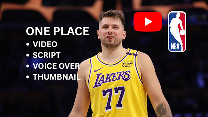 produce complete nba youtube videos