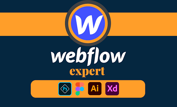 develop a responsive webflow website from figma or adobe xd
