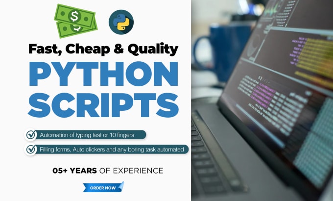 Create an efficient python script for you by Esadev_ | Fiverr