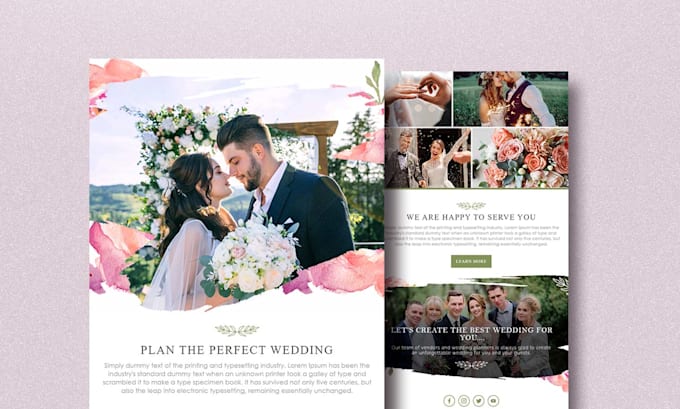 design custom klaviyo email template with flows setup