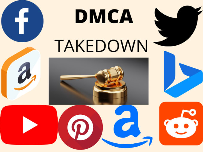 Hire a freelancer to submit dmca takedown notice and  copyright infringement