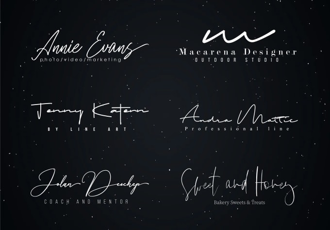 Design signature handwritten autograph by Beast_graphics | Fiverr