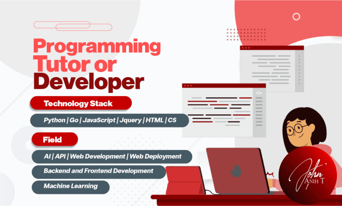 Be your python tutor or do any task in python programming by Johnaniht ...