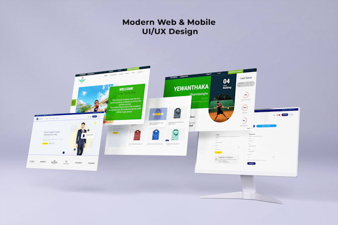 Be your web mobile ui ux designer by Marquebeyond | Fiverr