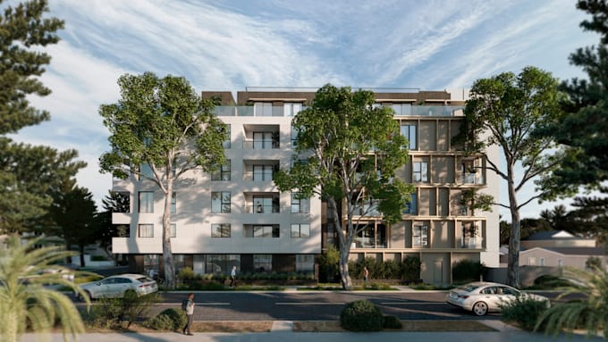 create photorealistic architectural 3d renders