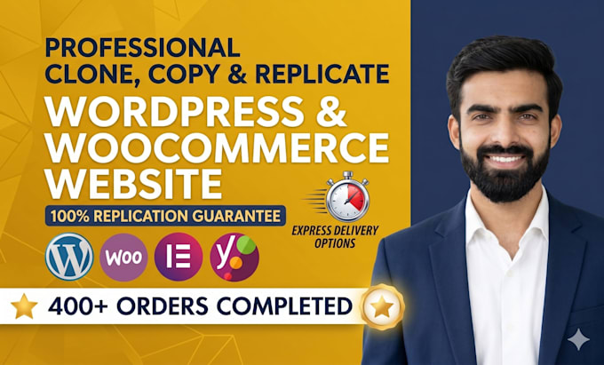 duplicate website, revamp website or clone website, replicate any website