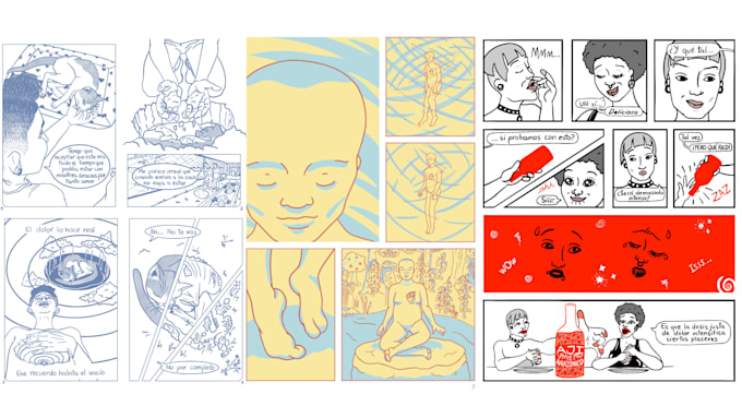draw a comic for your script
