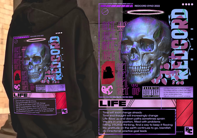 design products shirt cover music and custom artwork
