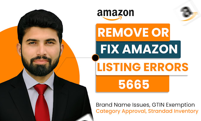 remove or fix amazon listing error code 5665, 5461 and approve gtin exemption