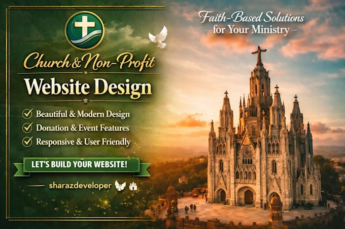 build and redesign a modern church website