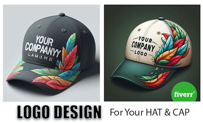 Cap logo design cheap