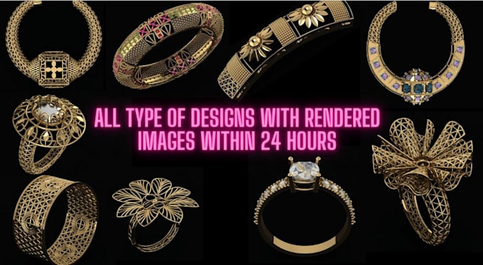 do 3d jewelry design ready for 3d printing