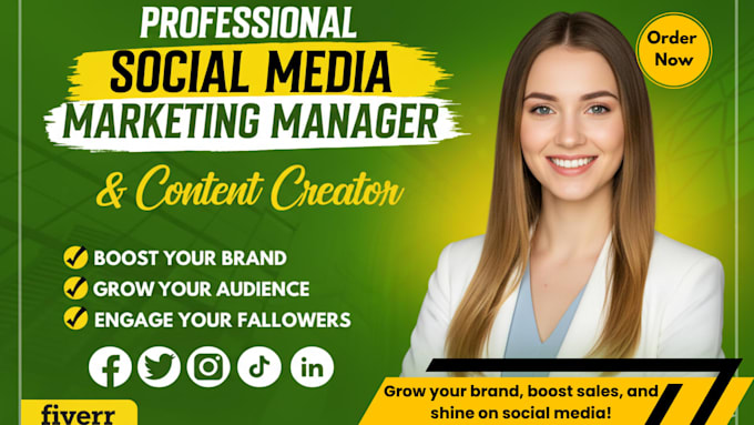 digital marketing manager and social media manager