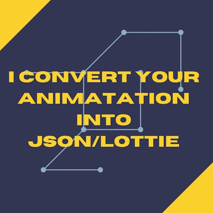 Animate your vector and convert it into a lottie json file by Juan