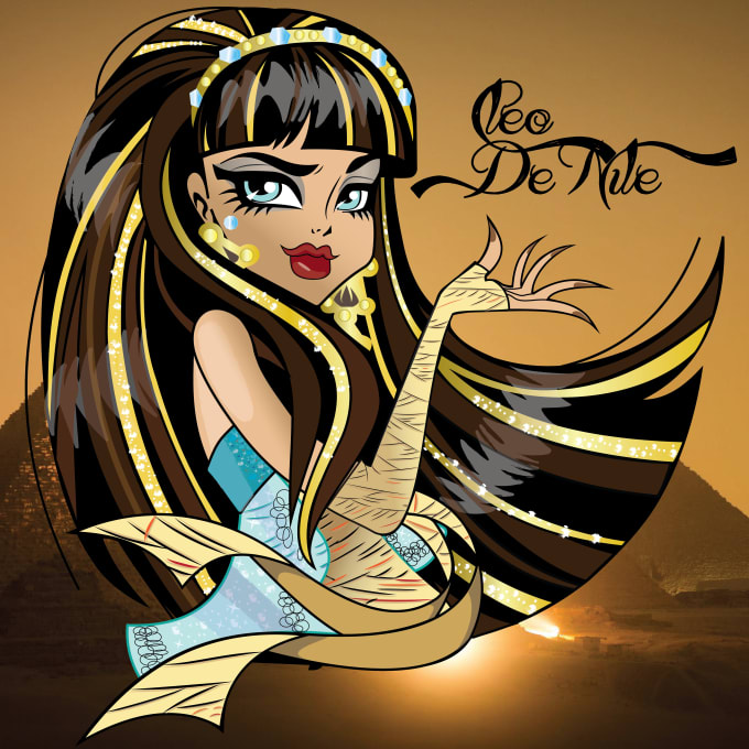 show you my portrait of cleo de nile from monster high