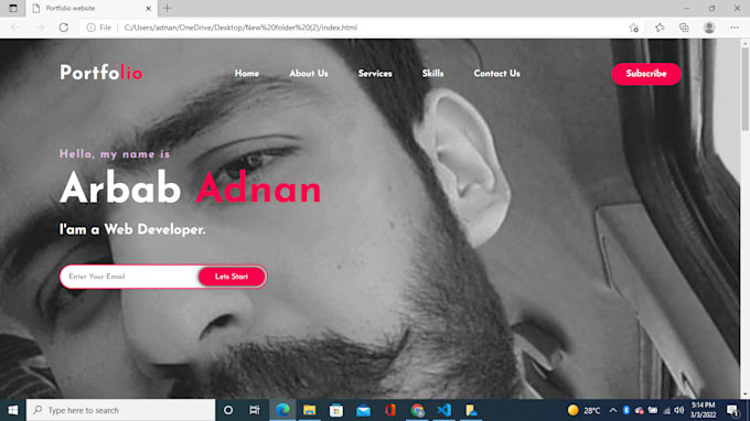 Do html css javascript by Adnankhan974 | Fiverr