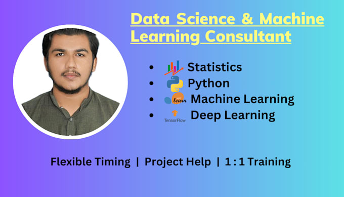 be your data science and machine learning engineer and provide consultation